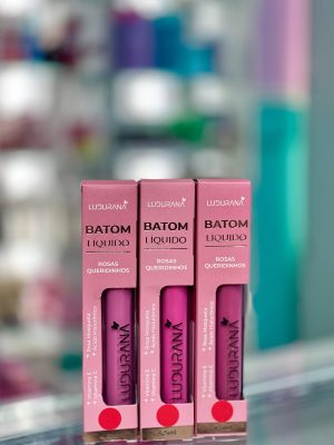 Batom Líquido -Ludurana Rosas Queridinhos